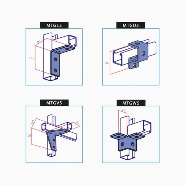 <b>Makro Teknik</b> - L CONNECTION ELEMENT